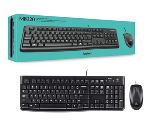 Combo Teclado y Mouse Logitech MK120