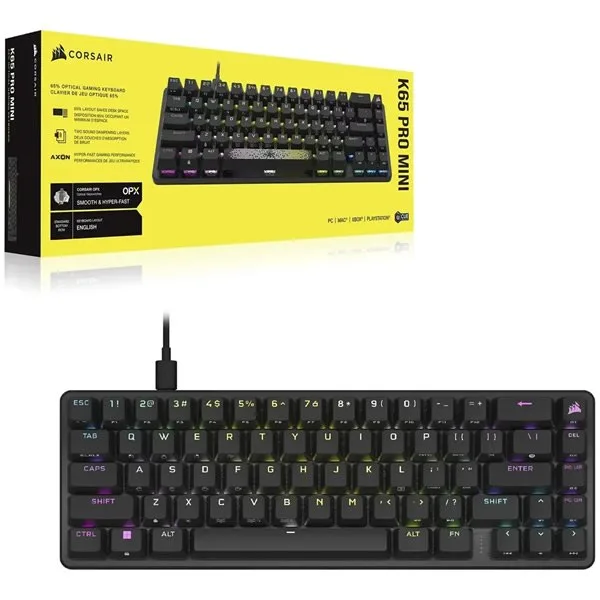 TECLADO CORSAIR K65 RGB MINI 65%